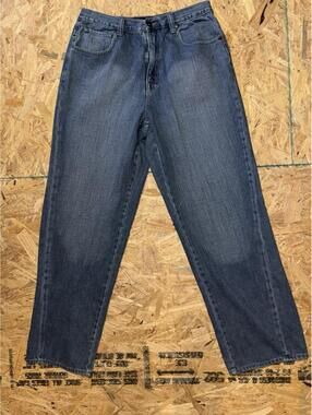 Rocawear Men’s 34x33 Straight Leg Dark Wash Jeans 100% Cotton